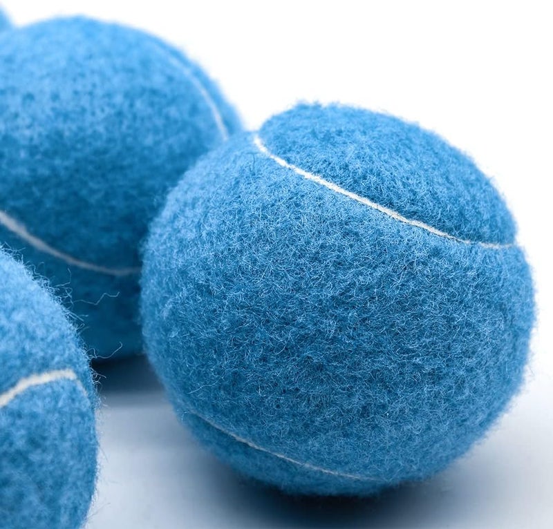 Magicorange Tennis Balls, 12 Pack Advanced Training Tennis Balls Practice Balls, Come with Mesh Bag for Easy Transport, Good for Beginner Training Ball - Image 5